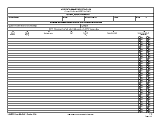 USAREC Form 385-10.3 Accident Summary Report and Log