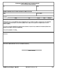 Document preview: USAREC Form 601-210.02 Probation Officer and/or Court Records Report