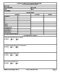 USAREC Form 601-210.05 Guidance Counselor Shop Inspection Checklist