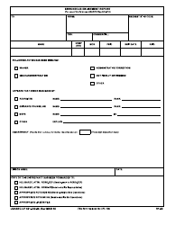Document preview: USAREC Form 601-210.06 Erroneous Enlistment Report
