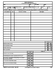 Document preview: USAREC Form 601-210.08 Waiver Worksheet