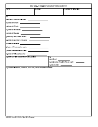 USAREC Form 601-210.26 Future Soldier Training Function Request and Afteraction Report, Page 2