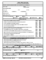 Document preview: USAREC Form 601-210.40 School Profile Evaluation