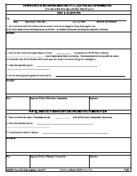 Document preview: USAREC Form 601-210.32 Notification of Recruiter Misconduct Allegation and Determination