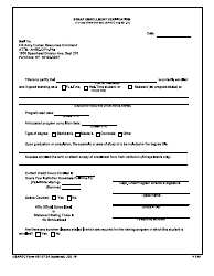 Document preview: USAREC Form 601-37.24 Strap Enrollment Verification