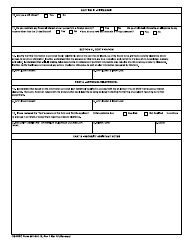 USAREC Form 601-210.10 Security Clearance Questionnaire, Page 2