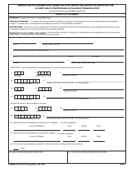 Document preview: USAREC Form 601-37.35 Verification of Academic and Current Military Service Obligation for Entry Into the US Army Health Professions Scholarship Program (Hpsp)