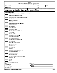 Document preview: USAREC Form 601-37.3 USAR Amedd Appointment Application Checklist