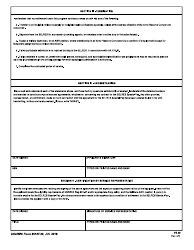 USAREC Form 601-37.33 Selected Reserve Special Pay Program Contract (Special Pay for Selres Health Care Professionals in Critically-Short Wartime Specialties), Page 2