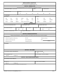 Document preview: USAREC Form 601-37.46 Amedd General Exception