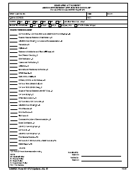 Document preview: USAREC Form 601-37.5 USAR-Apmc Attachment - Amedd Appointment Application Checklist