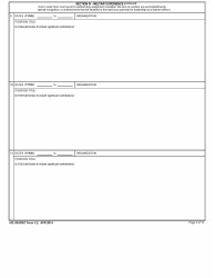 HQ USAREC Form 3.2 Warrant Officer Resume, Page 4