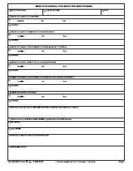 Document preview: HQ USAREC Form IG1.0 Inspector General Postinspection Questionnaire