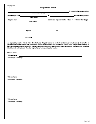 Document preview: Form NLRB-5546 Request to Block