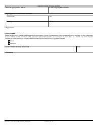 Form HHS-521 Annual Report of Outside Activity, Page 6