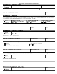 Form 1122-1 Application for Training for Phs Commissioned Personnel, Page 3