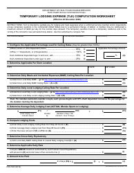 Form PHS-7045 Download Fillable PDF or Fill Online Temporary Lodging ...