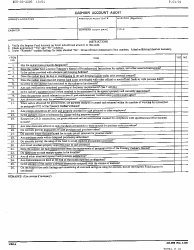 Document preview: Form AD-359 Cashier Account Audit