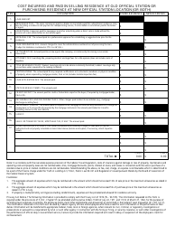 Form AD-424 Employee Application for Reimbursement of Expenses Incurred Upon Sale or Purchase (Or Both) of Residence Upon Change of Official Station, Page 2