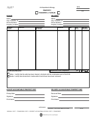 Document preview: DOE HQ Form 1400.18 Property Transfer or Turn-In