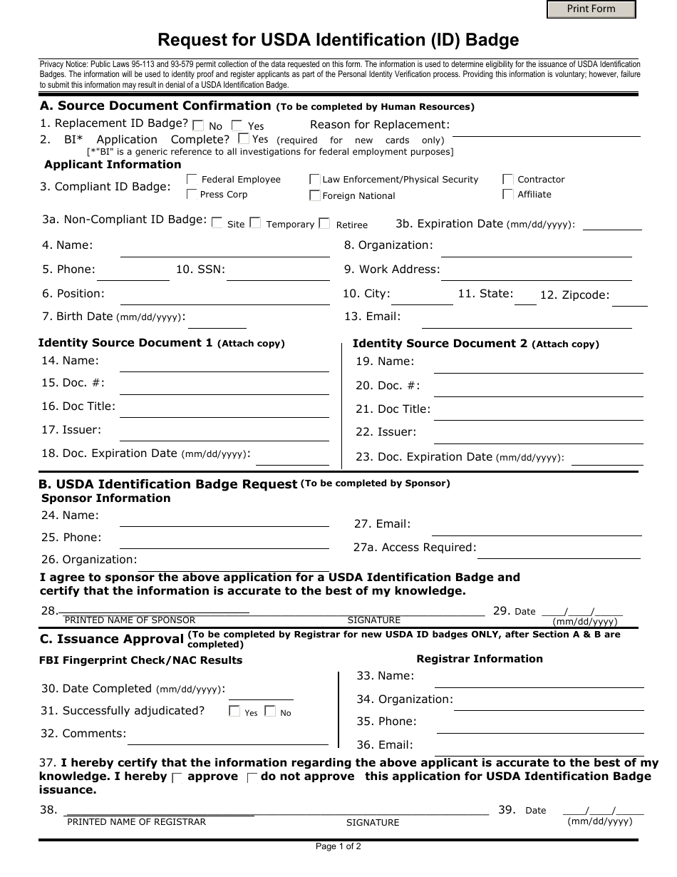 Form AD-1997 - Fill Out, Sign Online and Download Fillable PDF ...