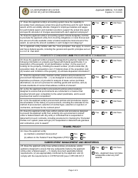 Financial Management and System of Internal Controls Questionnaire, Page 3