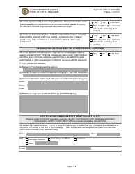 Financial Management and System of Internal Controls Questionnaire, Page 4