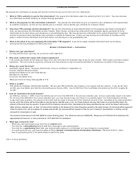 TTB Form 5130.25 Brewer&#039;s Collateral Bond, Page 3