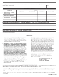 TTB Form 5200.7 Schedule of Tobacco Products, Cigarette Papers or Tubes Withdrawn From the Market, Page 2