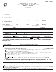 TTB Form 5130.10 Brewer&#039;s Notice