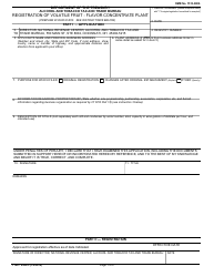 TTB Form 5520.3 Registration of Volatile Fruit - Flavor Concentrate Plant