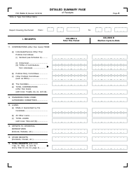 FEC Form 3 Report of Receipts and Disbursements for an Authorized Committee, Page 3
