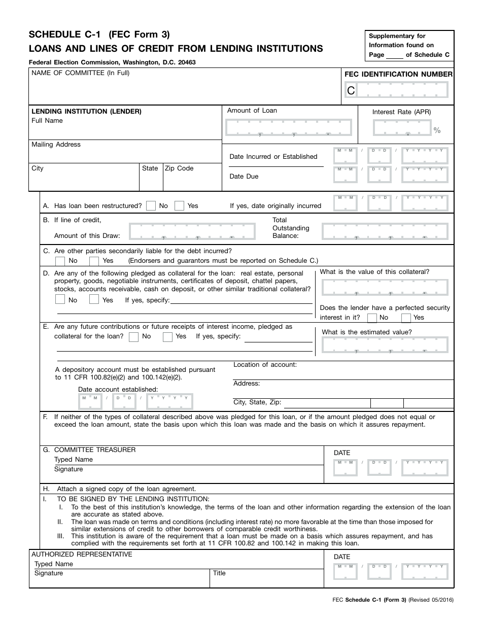 FEC Form 3 Report of Receipts and Disbursements for an Authorized Committee, Page 8