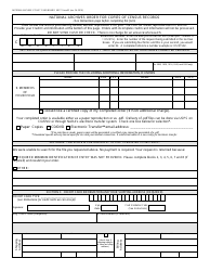 NA Form 82 National Archives Order for Copies of Census Records, Page 2