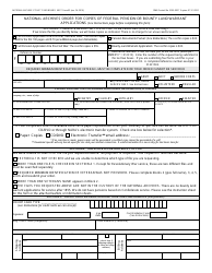 NA Form 85 National Archives Order for Copies of Federal Pension or Bounty Land Warrant Applications, Page 3
