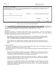 BIA Form BIA-4432 Verification of Indian Preference for Employment in the Bureau of Indian Affairs and the Indian Health Service, Page 2