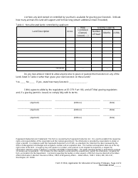 BIA Form 5-5524 Application for Allocation of Grazing Privileges, Page 2