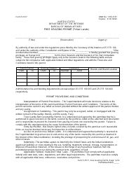 BIA Form 5-5517 Free Grazing Permit (Tribal Lands)