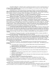 BIA Form 5-5517 Free Grazing Permit (Tribal Lands), Page 2