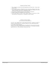 BLM Form 2540-2 Conveyances Affecting Color or Claim of Title, Page 2