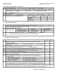 BIA Form 6407 Housing Assistance Application, Page 3