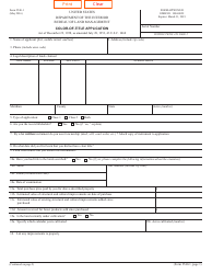 Document preview: BLM Form 2540-1 Color-Of-Title Application
