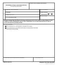 Form FDA482d &quot;Request for Fsvp Records&quot;