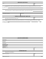 Form FDA766 Application for Authorization to Relabel or to Perform Other Action of the Federal Food, Drug, and Cosmetic Act and Other Related Acts, Page 2