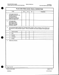 Form NAVSEA9243/2 Plug and Ring Gage Visual Inspection, Page 2