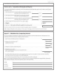 Form SC Statement of Account for Secondary Transmissions by Satellite Carriers of Distant Television Signals, Page 6