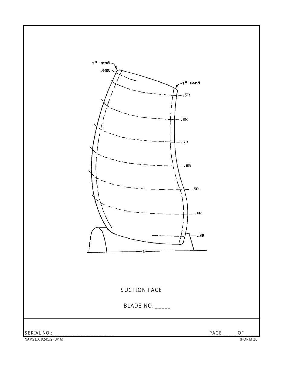 Form NAVSEA9245 / 2 Propeller and Propulsor Major Sub Assembly Visual Preservation Inspection Report, Page 26