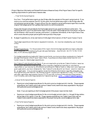 Instructions for Form ED524B &quot;Grant Performance Report&quot;, Page 3