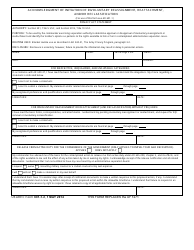 Document preview: USAREC Form 601-1.2 Acknowledgment of Initiation of Involuntary Reassignment, Reattachment, and/or Reclassification