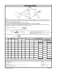 Form NAVSEA9245/4 Propeller Dimensional Inspection Report, Page 11